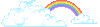 cloud and rainbow