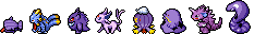 purple pokemon